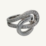 Ring White gold and diamonds