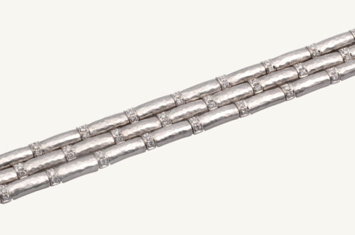 White gold and diamonds Bracelet High jewellery