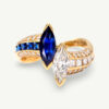 Unknown copie Twist Marquise Ring