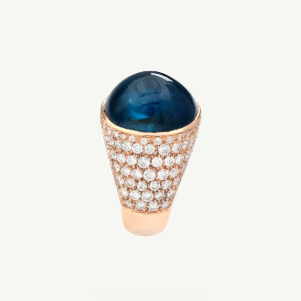 Unknown copie 20,34 ct Midnight Cabochon Ring