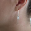 Baguette Diamond Drops