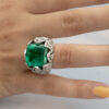 Emerald Lace Ring