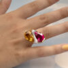 Twin Flame Ring