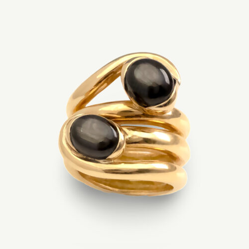 Twin Star Ring
