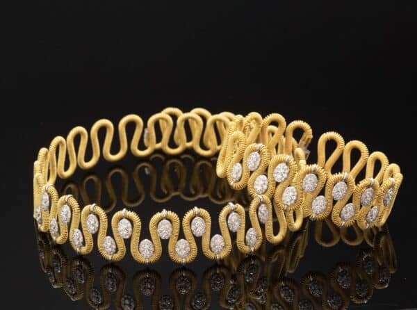 Diamond Wave Bracelet