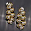 Diamond Wave Earrings