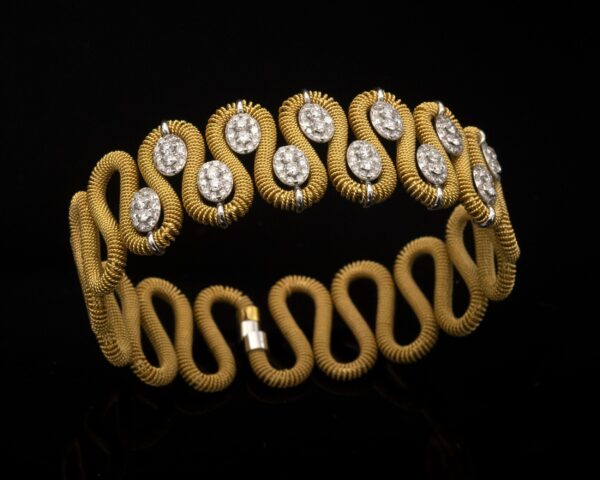 Diamond Wave Bracelet