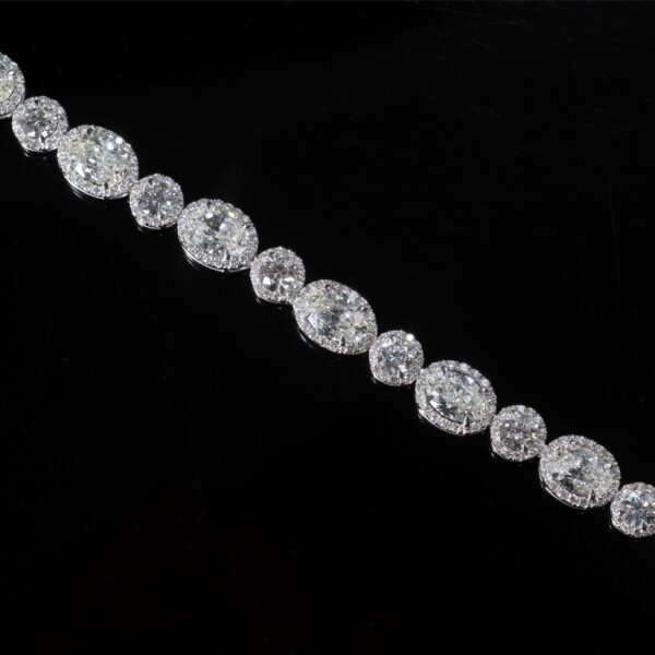 Halo Tennis Bracelet