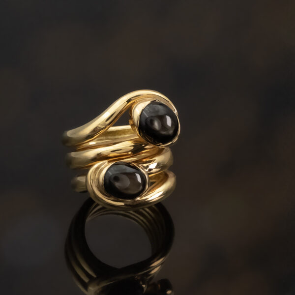 Twin Star Ring