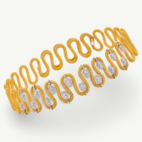 Unknown copie Diamond Wave Choker