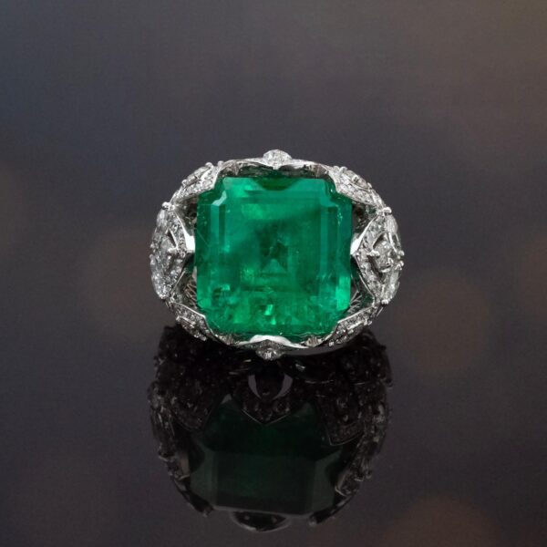 Emerald Lace Ring