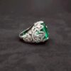 Emerald Lace Ring