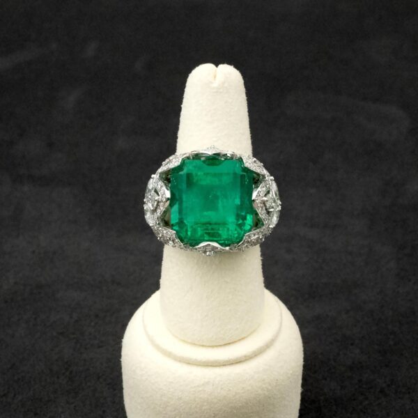 Emerald Lace Ring
