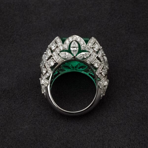 Emerald Lace Ring