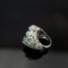 Emerald Lace Ring