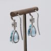 Aqua Drop Earrings