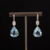 Aqua Drop Earrings