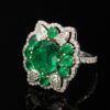 Emerald Arabesque Ring
