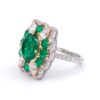 Emerald Arabesque Ring