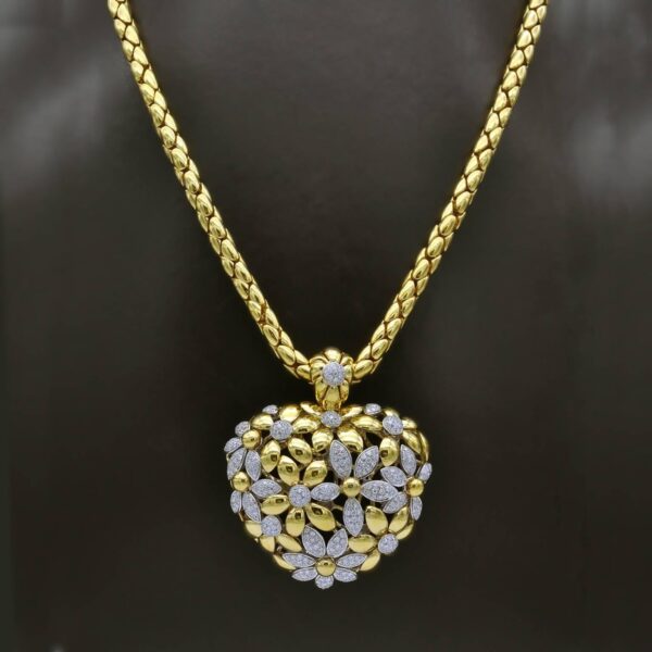 Heart of Flower Pendant
