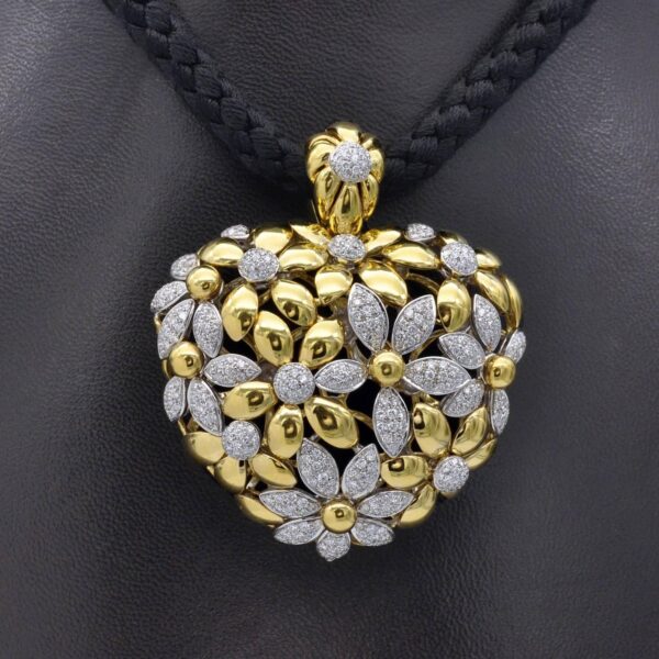 Heart of Flower Pendant