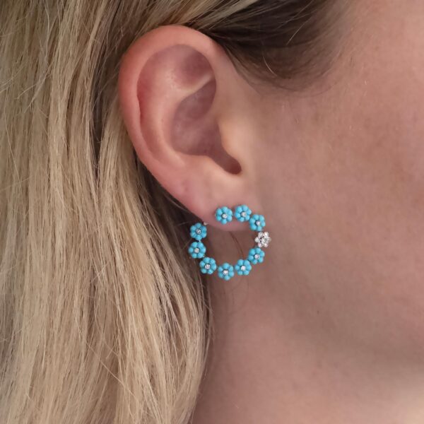 Forget-me-not Hoops