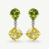 Peridots earrings jewelry