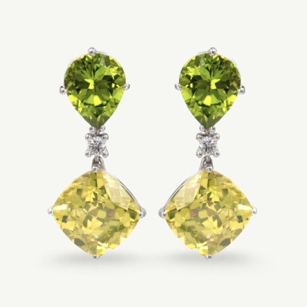Peridots earrings jewelry