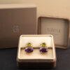 6084 Amethyst Dawn Earrings
