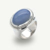 Chalcedony Candy Ring
