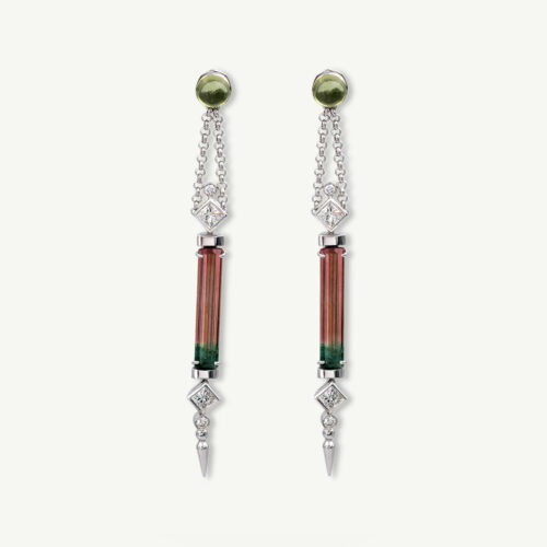 Unknown copie Tourmaline Drop Earrings