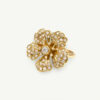 Unknown copie Golden Floral Ring