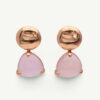 Unknown copie Rose Quartz Prism Earrings