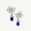 Cover_ClarisA_Sapphire Floral Drop Earrings