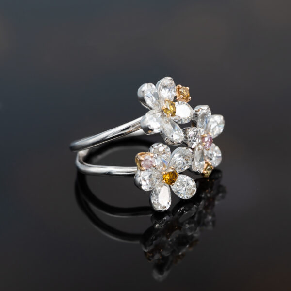 7184 Triple Blossom Ring