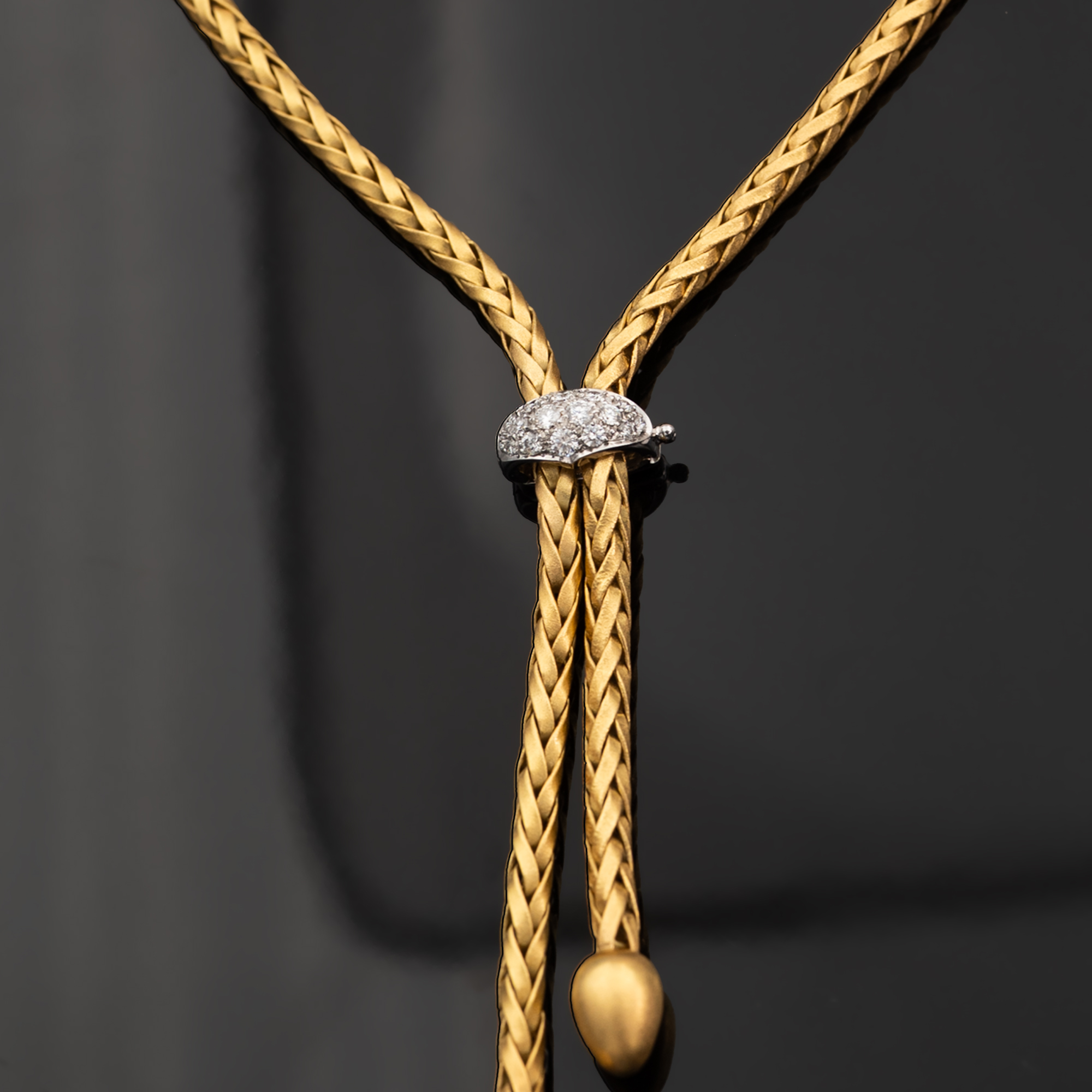 8450 Floral Diamond Necklace